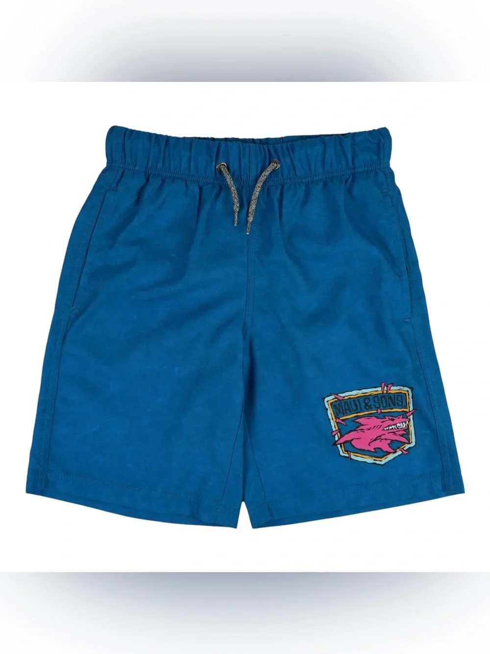 Maui and Sons Aggro Twist Boy's Swim Trunks Classic Quick Drying Pool Shorts